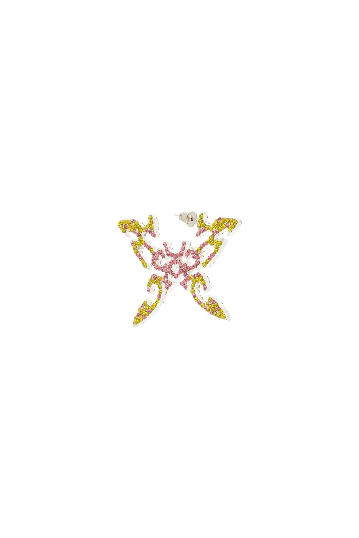 Collina strada tattoo butterfly earrings